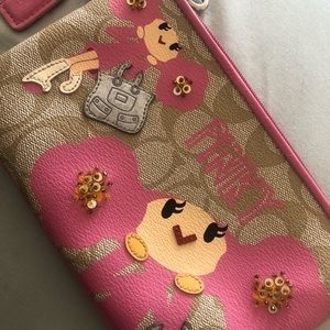 Coach Poppy Wristlet